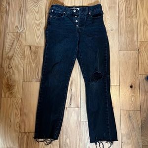 Levi’s wedgie straight jeans size 25